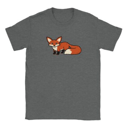 Fox t-shirt – woodcut fox design