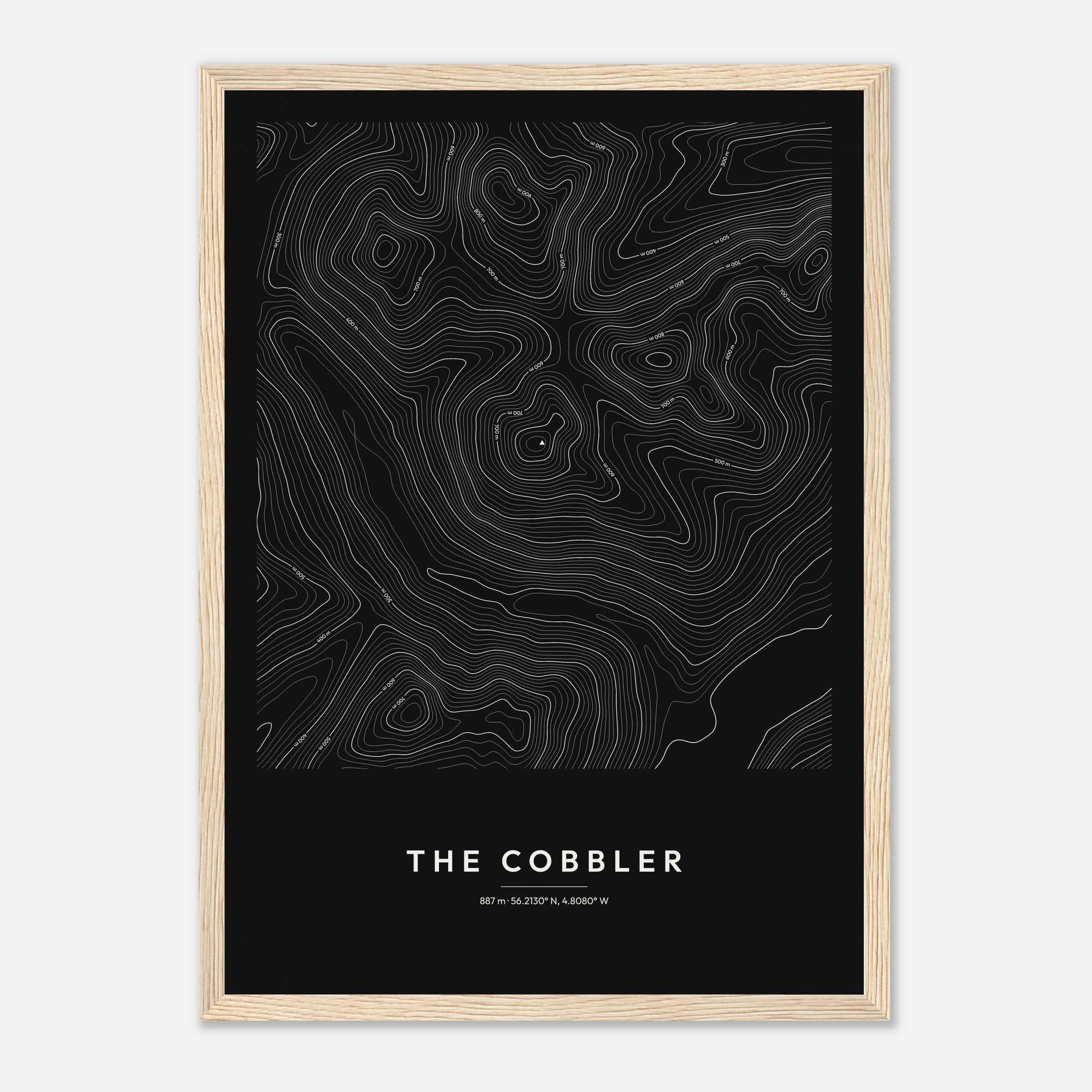 The Cobbler Contour Map Print - Image 2